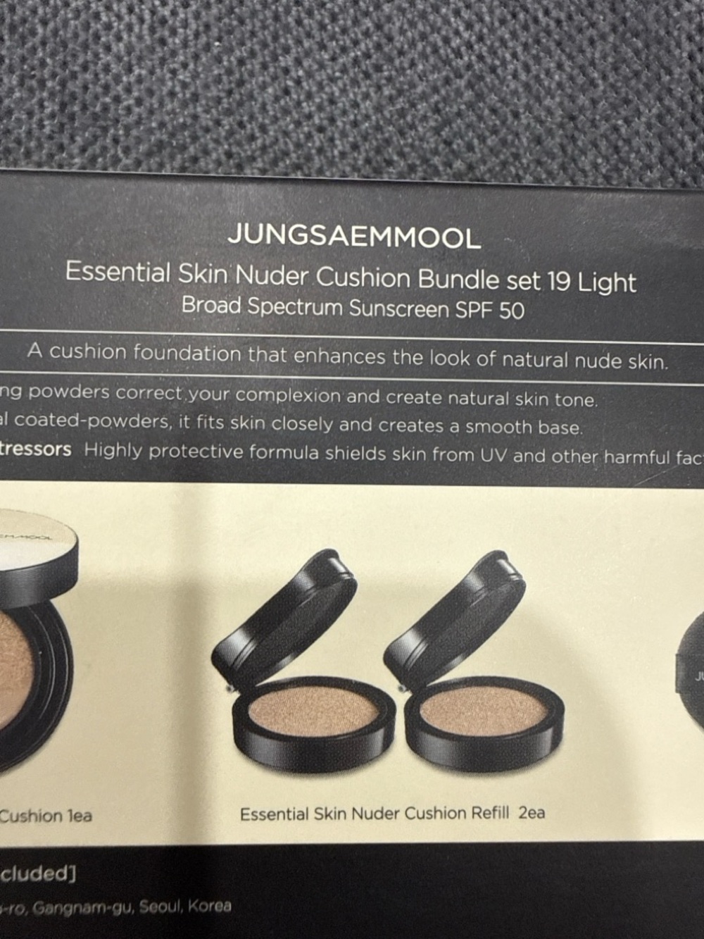Jung Saem Mool Cushion Set SPF50 19 - Picture 2 of 4